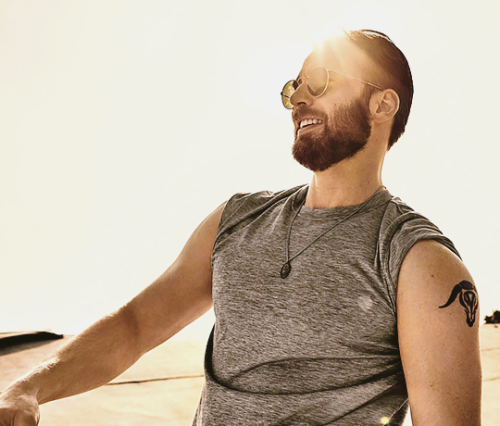 beardedchrisevans: Chris Evans for Men’s Journal 2019