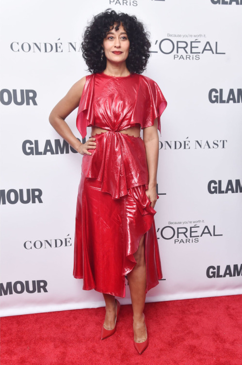 Tracee Ellis Ross attends Glamour&rsquo;s 2017 Women of The Year Awards at Kings Theatre on Nove