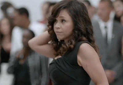 melodic-ivy-lady:  thechanelmuse:  Happy 50th Bornday to the fav, Rosie Perez!  Wait,