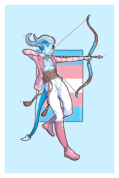 myselfsquared:✨ LGBTieflings: Gay, lesbian, bi, pan, trans, non-binary, genderqueer, ace ✨ Hi, i’m A