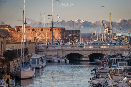 Mari e monti&hellip; al porto di Livorno #andreadani #igerslivorno #landscape #visittuscany #liv