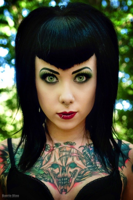 gothslothasylumfun:  Style Crush: Megan Massacre / Megan Massacre on We Heart It - http://weheartit.com/entry/56319595/via/thisratwantstea