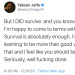 bixbiboom:[ID: A total of eight tweets from Taliesin Jaffe @.executivegoth which together read: “2020 is almost over and I feel I have something to get off my chest: I didn’t get better. I didn’t get healthier in mind or body. I didn’t