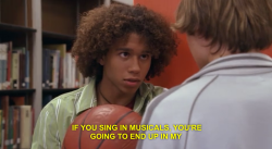 gotalotofcoats:  there are so many underrated lines in high school musical 