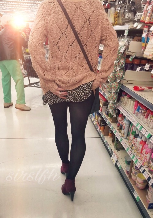tights-are-all-women-need: sirslfh: I was told that the panties are not allowed next time we go out…