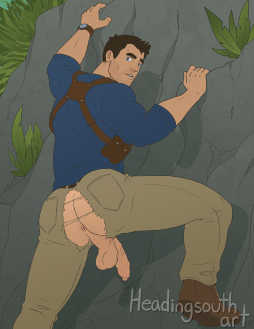 headingsouthart:Nathan Drake >:3_You can support me on Patreon if you want for all the cummies &g