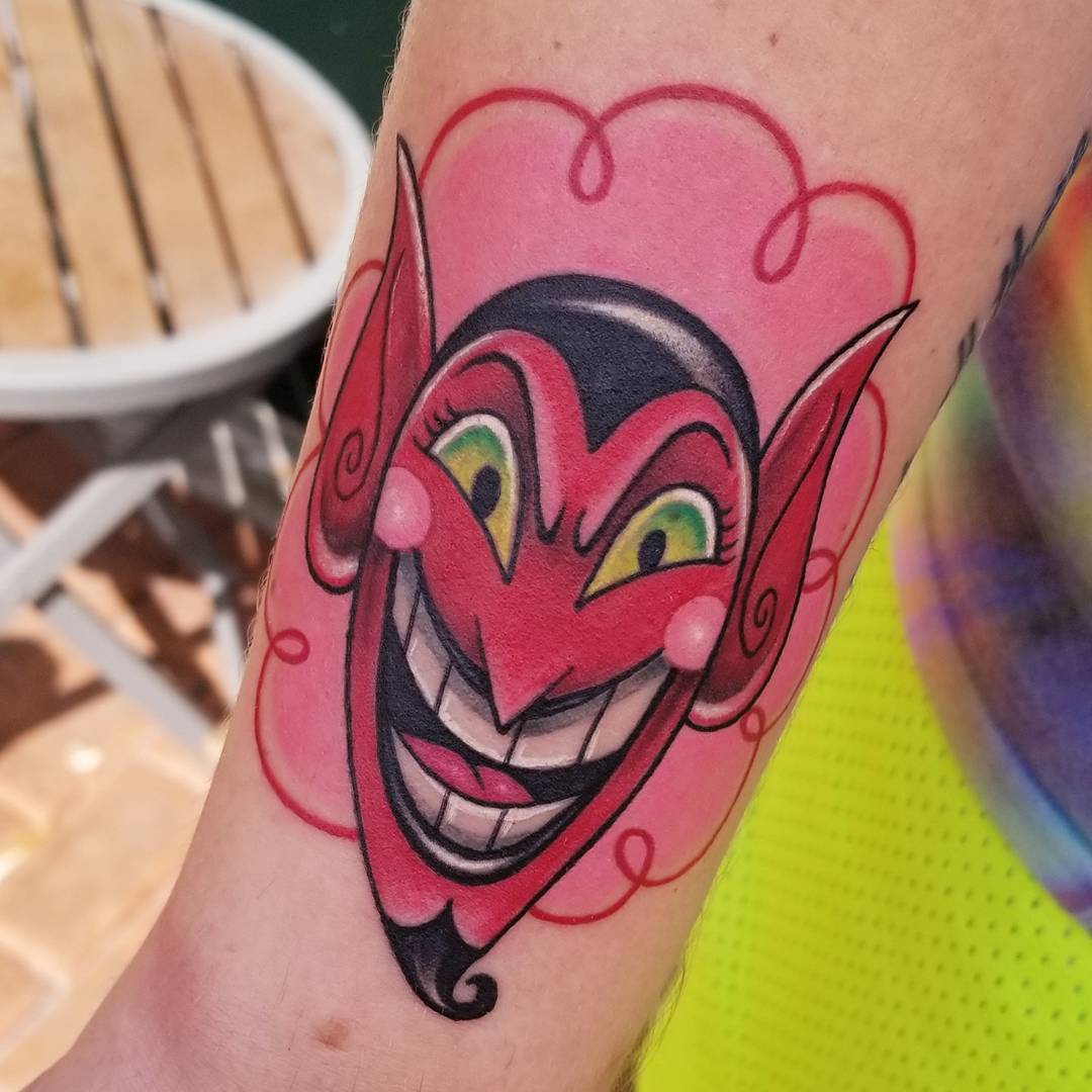 Joa Antoun Tattoos on Instagram Power Puff Girls biceptattoo  coloredtattoo powerpuffgirls powerpuffgirlstattoo minimalistictattoo  realistictattoo