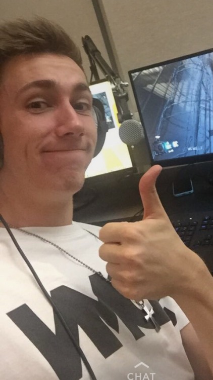 The boys with their headphones