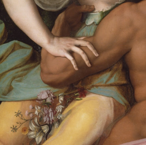 renaissance-art:Alessandro Allori c. 1570The Abduction of Proserpine (detail)