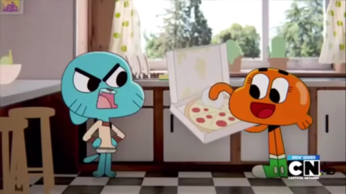 Part 3. Gumball goes to find his pants and porn pictures