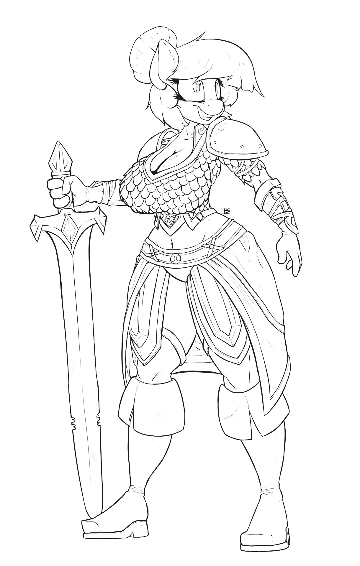 stunnerart:  infernal-beggar:Liked the Sketch of something stunnerart made awhile