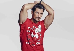Officialdavidgandy:all Eyes Are On David Gandy In His 2015 @Comicrelief @Rednoseday