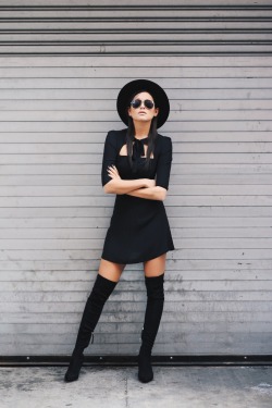 the-streetstyle:  LBD’s Under 0via weworewhat