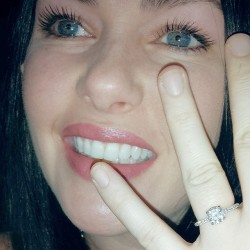 easysmile77:  I absolutely love my ring. #engagement #ring #love