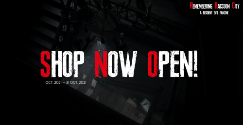 HAVE YOU VISITED OUR STORE YET?The shop will be open until 11:59 pm EST, 31 October 2021! With four 