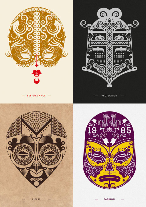 A limited series of letterpressed prints by Jonny Wan for Print For Good. I love me some letterpress