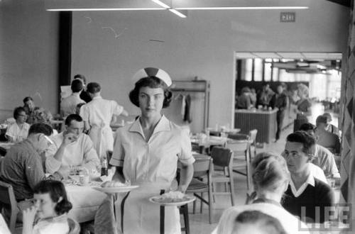 Working at Yellowstone Park for the summer(Frank Scherschel. 1958?)