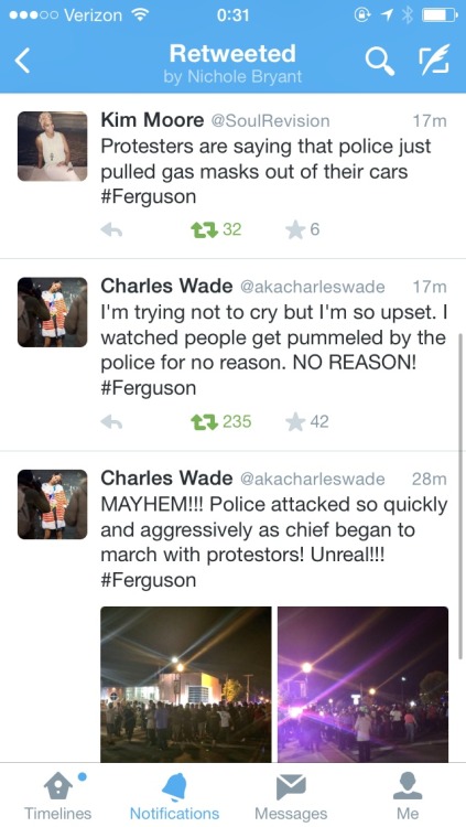 brookeyfbaby: YOU GUYS THIS IS SO IMPORTANT  Chief Jackson and the Ferguson police intentionall