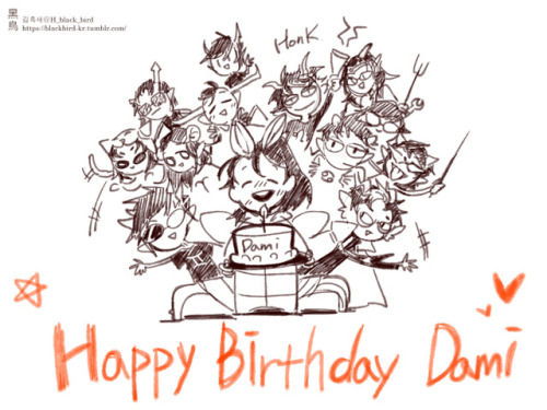 Happy birthday my friend Dami :) violetvenom