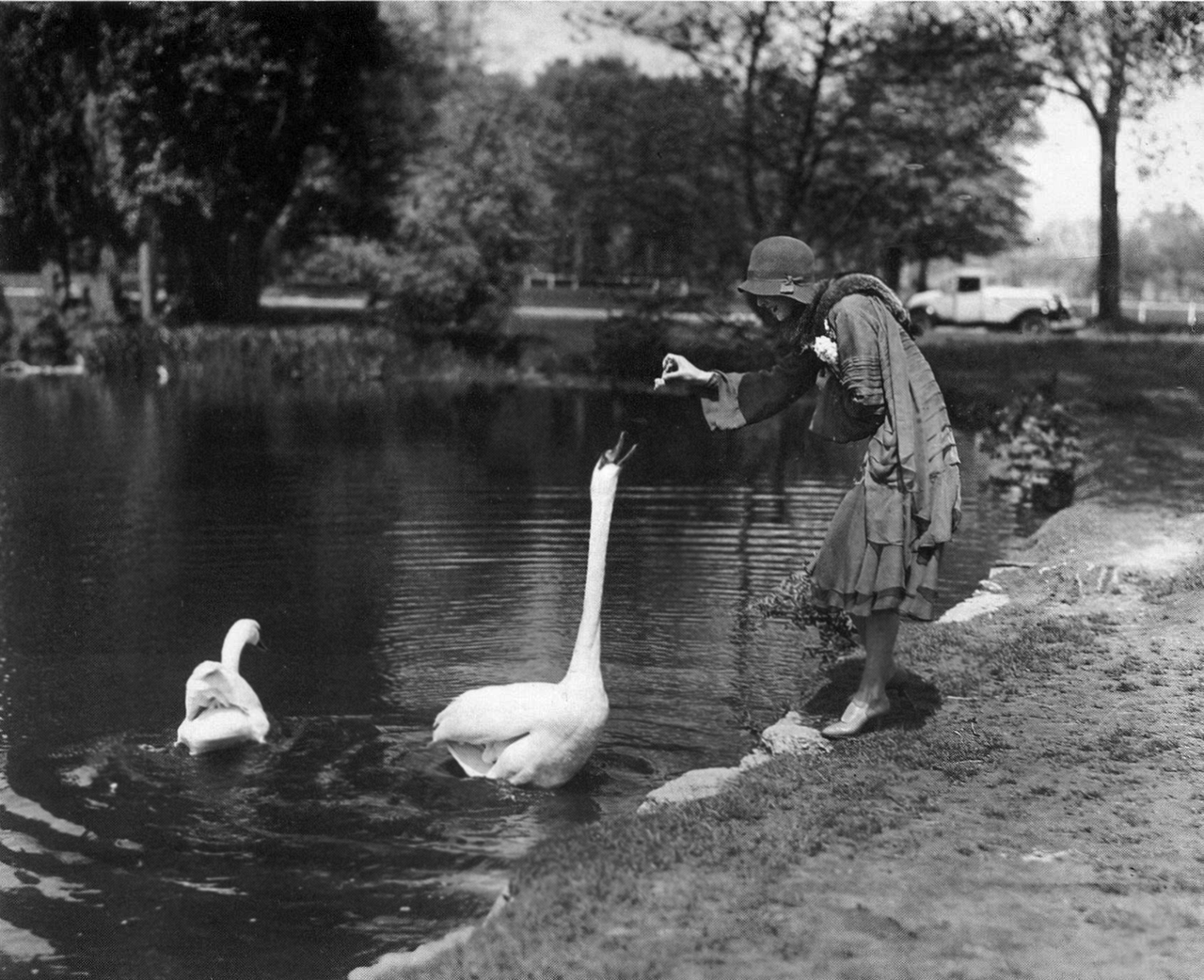 Actress Jacquie Monier in the bois de Boulogne, Paris, 1929by André ...