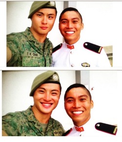 Asian Army Hunks