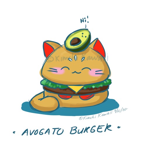 Today is also National Avocado Day. If you added some to Catburger, would that make it an Avogato Bu