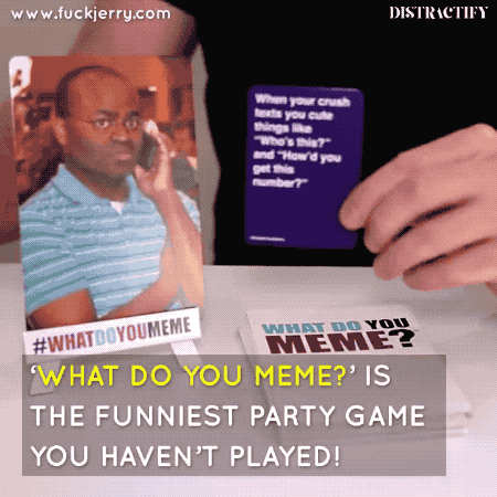 WHAT DO YOU MEME? ADULT PARTY GAMEFor 3-20 playersCompete to create the funniest meme by pairing Cap