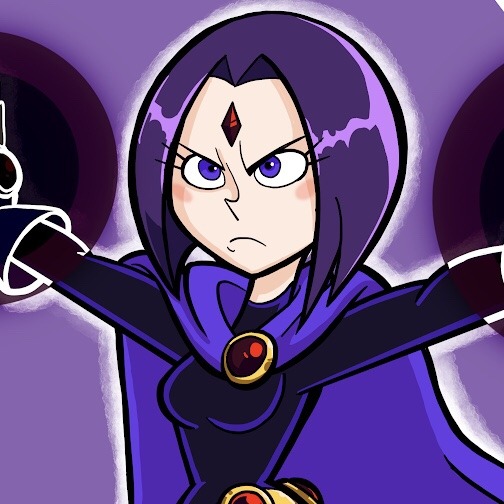 lazuliro:  Raven!Drawn on an iPad using Procreate 