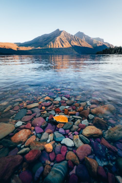 j-k-i-ng:  “Candy colored rocks“ by | Max LoewGlacier National Park, Montana