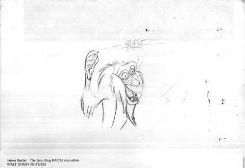  Animator: James BaxterCharacter: RafikiFilm: The Lion King (1994)Studio: Walt Disney PicturesSource