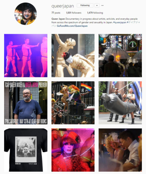 Are you following @QueerJapan on Instagram and Twitter? Stay tuned to our social media pages for exc