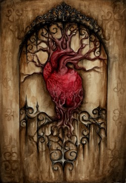 skullbright:  the Garden  In the garden of the heart All things must die in order to grow again. 