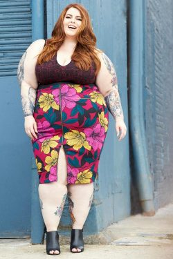 jcpenney:  Tess Holliday has been modeling since 2010, and is the first plus size model to be signed by an agency. She started the body positive movement #effyourbeautystandards in 2013 as a way to encourage all people to embrace their body as it is at