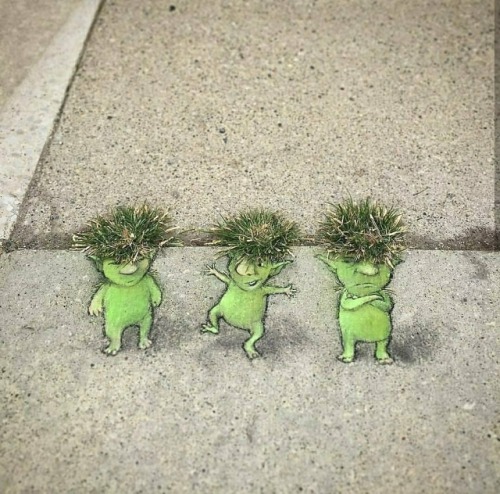 artwoonz: By: David Zinn Instagram: @artwoonz