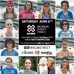 girlsskatenetwork:Watch @xgames women’s