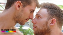 lucio-saints-blog:  Alex Rubio &amp; Hugo Urbina #BLondPleasures New HOT Video On www.luciosaints.com