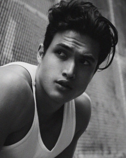 meninvogue:Charles Melton photographed by