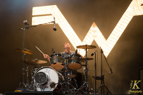 Weezer playing at 103.3 The Edge’s Edgefest at the Outer Harbor Concert site in Buffalo, NY on