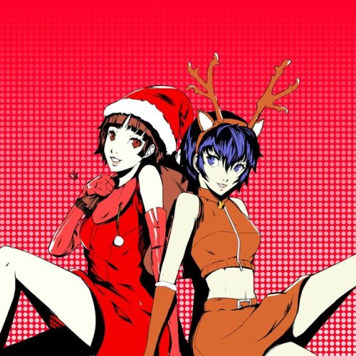 Merry Christmas all! Have a picture of Naoto and Makoto.