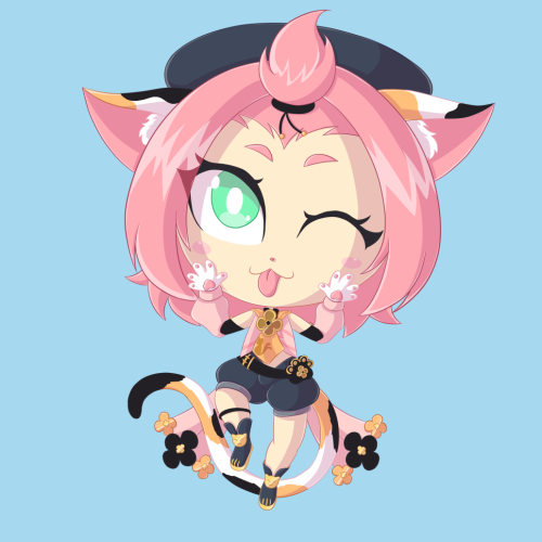 Chibi Diona commission for a friend on twitter :3I may have fallen a bit far into Genshin Impact lat