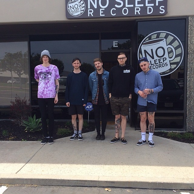chrisnosleep:
“ Yesterday at the office with @mooseblooduk - great dudes. Had a blast getting their Warehouse Session and Humble Beginnings done up. Look for their new LP later this year. Big things coming for these guys. #nosleeprecords
”