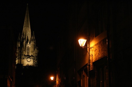 Oxford streets at night, April ‘13.