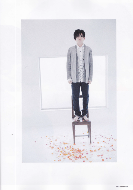 skybluechocobo:  Yuki Kaji in Voice Newtype 51