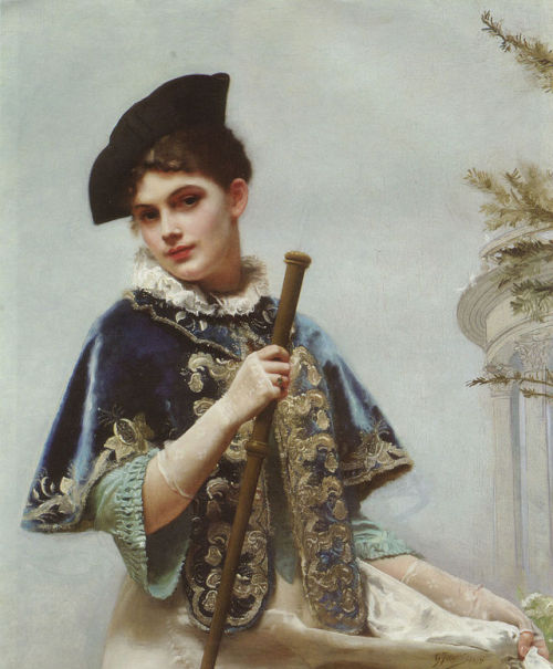 Gustave Jean Jacquet, Noble Lady, 1890