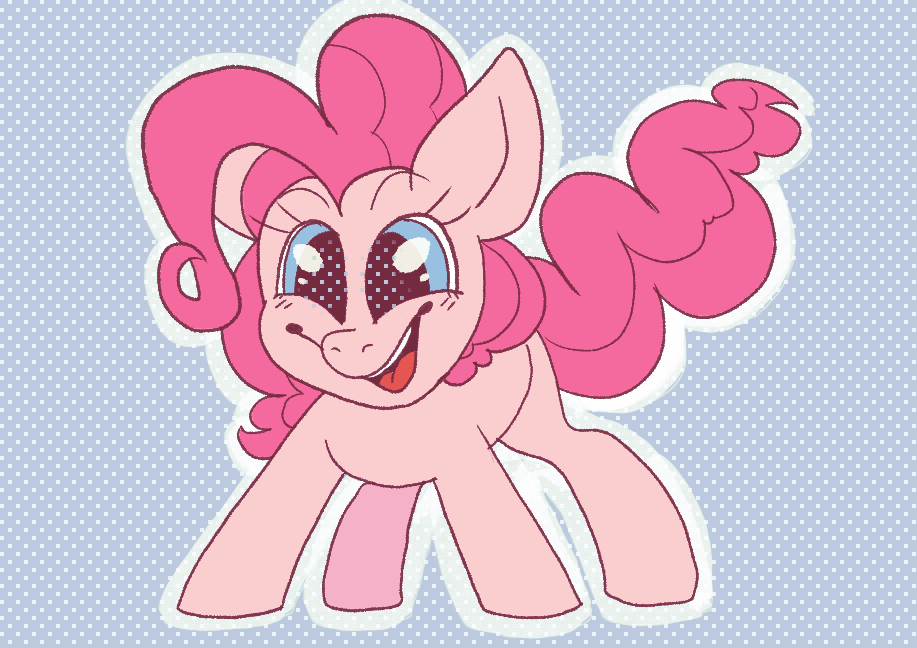 ponycide:another doodle for my toddler but this time its pyonko