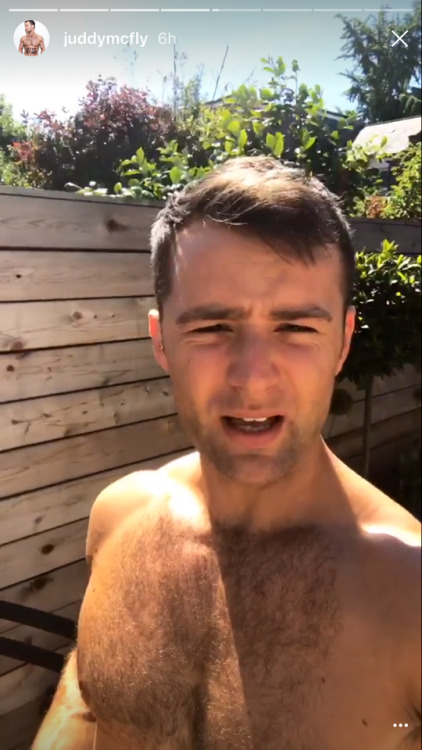 Harry Judd. Super hairy chest.