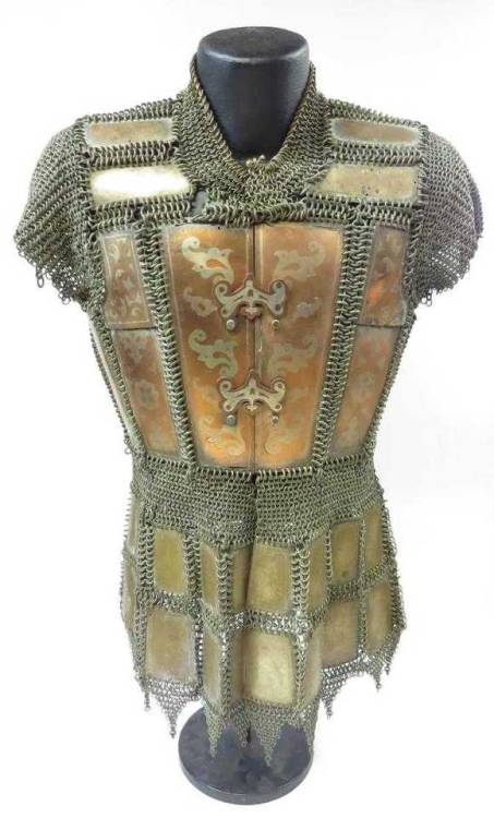 Moro plate and mail armor, The Philippines, early 19th century.from Auctions Imperial