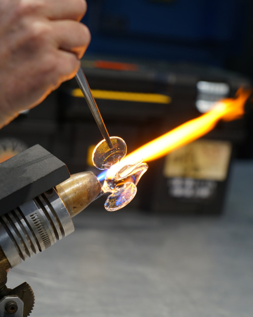  This fall, students from the High School Learning Center studied flameworking with Stephen Brucker.