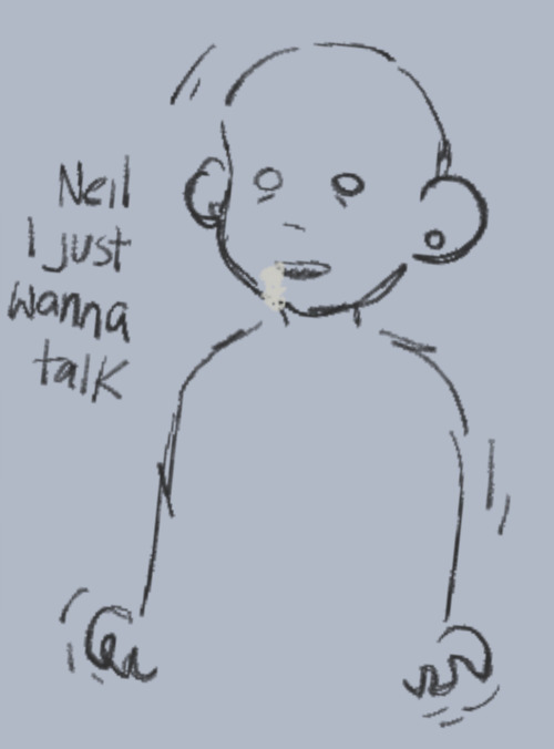 No Neil I Just Want To Talk, Open The Door