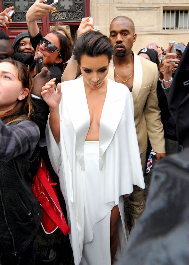 xobaddestbitchez:  devon-aoki:  kimkardashianfashionstyle:  May 23, 2014 - Kim Kardashian